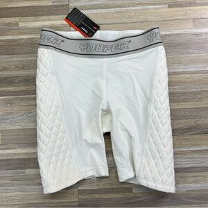 NWT Youper Women’s Softball Sliding Shorts Padded White Size S - JN347